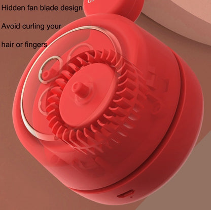 Portable Mini Handheld Fans USB Plastic Silent Pocket Handheld Fans Student Vintage Abanicos De Mano Cooling Product